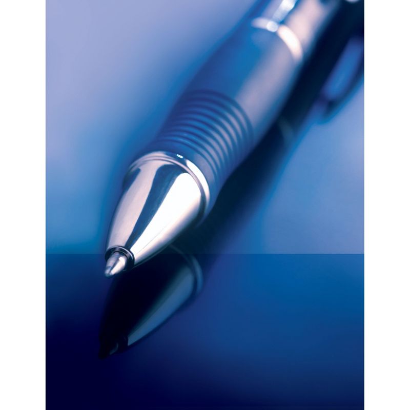 Zebra GR8 Retractable Gel Pen Blue nk Medium Dozen 42620, 3 of 4