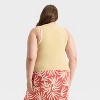 Women's Slim Fit Knit Tank Top - A New Day™ - 2 of 4