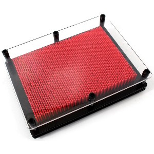 3D Pin Art Impression Board (Red) - 1 of 4
