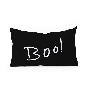 Lisa Argyropoulos Halloween Boo Oblong Throw Pillow - Society6