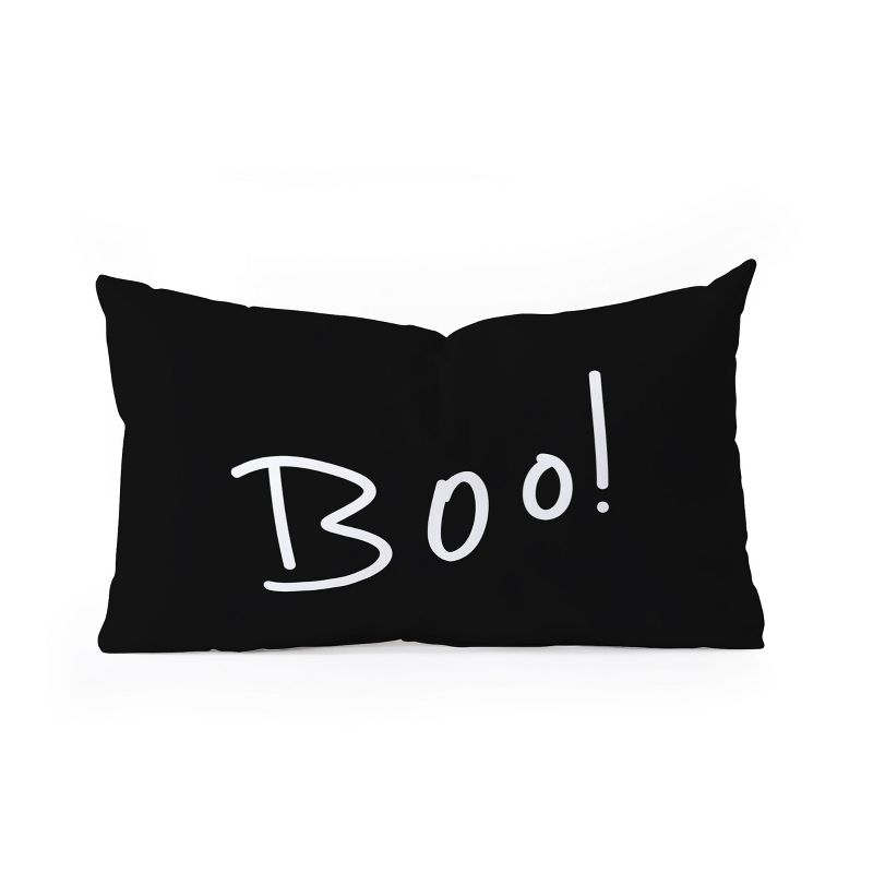 Lisa Argyropoulos Halloween Boo Oblong Throw Pillow - Society6, 1 of 3