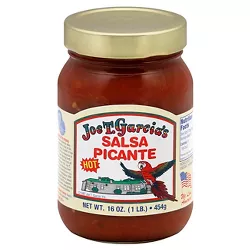 Joe T. Garcia's Hot Salsa Picante - 16oz
