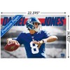 Trends International NFL New York Giants - Daniel Jones 19 Unframed Wall Poster Prints - 3 of 4