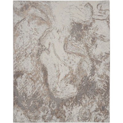 Nourison Elation Marbled Modern Indoor Rug