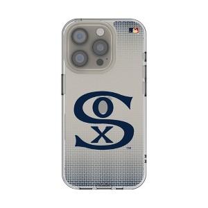 Keyscaper MLB Cooperstown Central Teams Linen Clear Cell Phone Case for Apple iPhone - 1 of 4