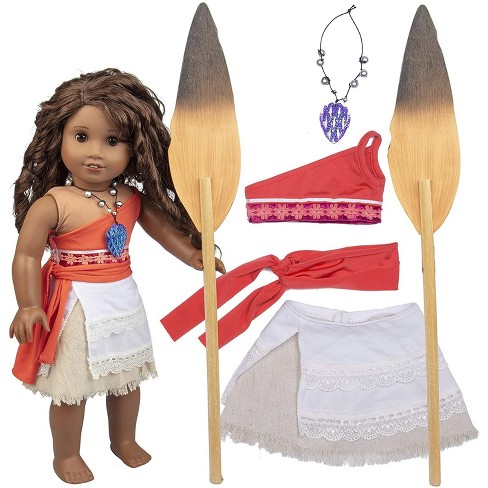 Dress Along Dolly Moana Inspired Outfit For American Girl Doll Target