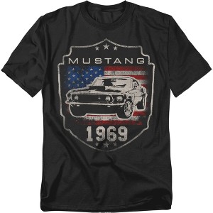 Men's Ford Mustang 1969 Flag T-Shirt - 1 of 4