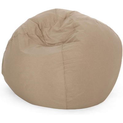 SYFERLORY 5-Foot Comfortable High-Density Shredded Foam Bean Bag Chair for Kids and Adults, Tuscany