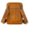 Generic Leather Messenger Bag for Men, Small Leather Sling Shoulder Bag Messenger Pack - 3 of 4