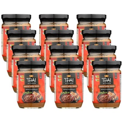 Thai Kitchen Peanut Satay Sauce - Case of 12/8 oz