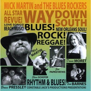 Mick Martin & the Blues Rockers - Way Down South (CD) - 1 of 1