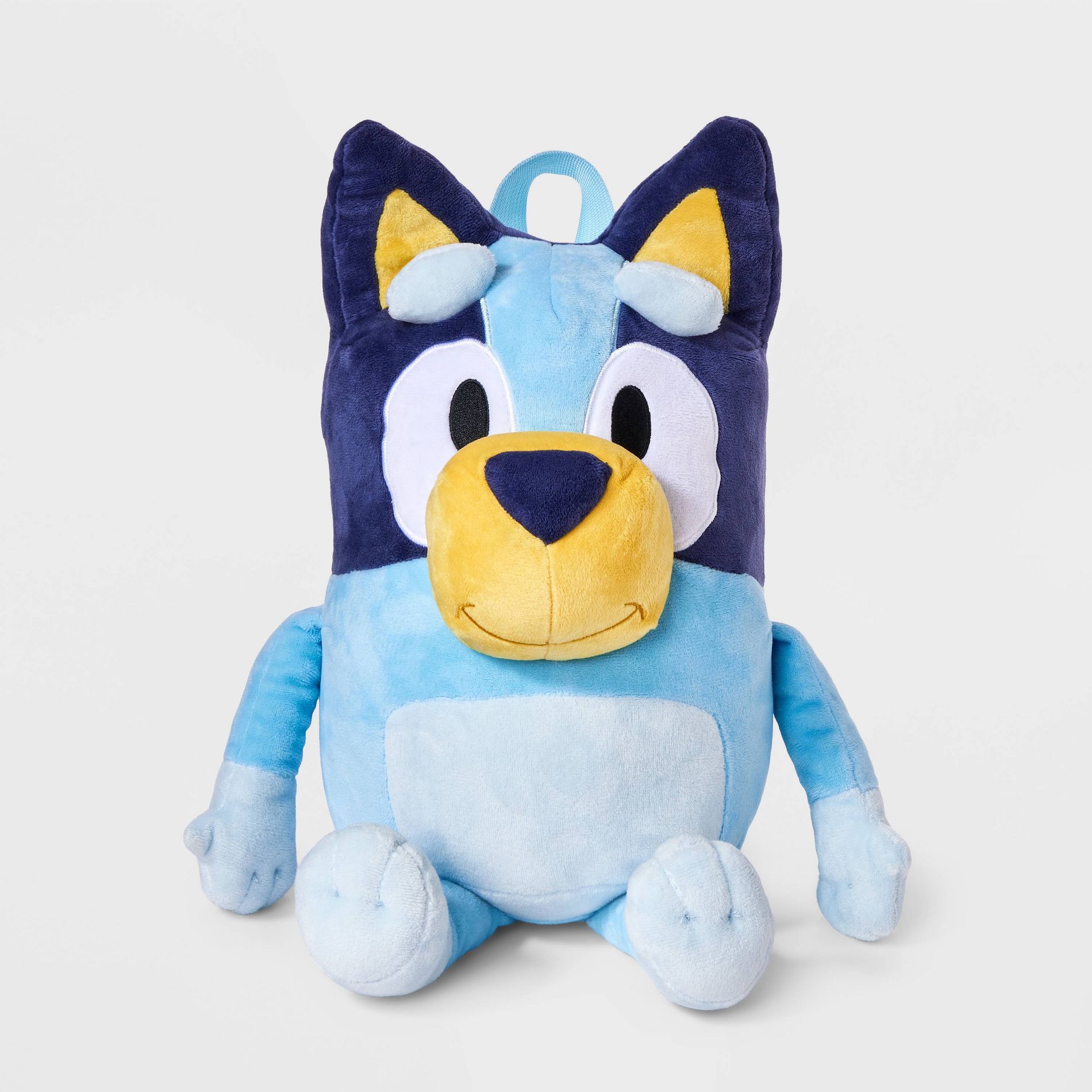 Kids' Bluey Plush Backpack - Blue