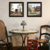 2Piece Vignette The Old Mare,Heading' Home Black Framed Wall Art for Living Room,Bedroom Wall Art Print for Home Decor by Billy Jacobs - 3 of 4
