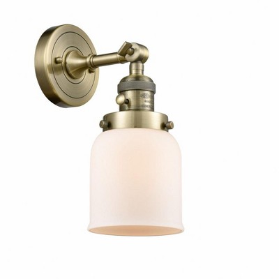 Bell - 1 Light Wall Sconce In Industrial Style-10 Inches Tall and 5 Inches Wide