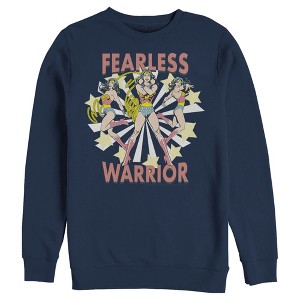 Men's Justice League Fearless Warrior Sweatshirt - 1 of 3