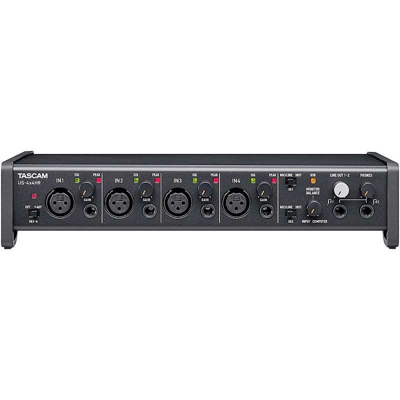 TASCAM US-4X4HR 4-Channel USB Audio Interface, 2 of 4