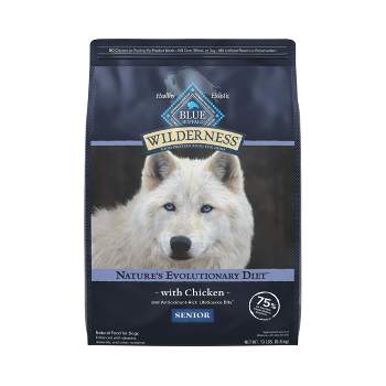 Blue Buffalo Wilderness Senior Dry Dog Food with Chicken Flavor - 13lbs