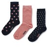 Women's Spot Jacquard Crew Sock - 2 of 4