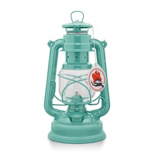 Feuerhand Outdoor Kerosene Fuel Lantern, German Made Weather Resistant Baby Special 276 Galvanized Hurricane Lamp for Camping or Patio, 10 Inches - 1 of 4