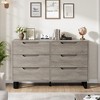 Tall 4-Drawer Dresser, Freestanding Vertical Storage Cabinet for Bedroom, Closet, Living Room, Hallway, or Entryway - 3 of 4