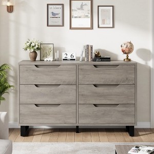 5 Dresser for Bedroom, 50" Tall Dresser, Freestanding Vertical Drawer with Storage - 1 of 4