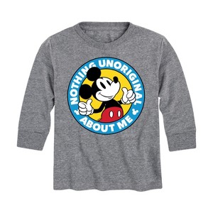 Boys' - Disney - Nothing Unoriginal About Me Long Sleeve Graphic T-Shirt - 1 of 4