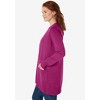 Woman Within Plus Size Perfect Longer-Length Cotton Cardigan - 4 of 4