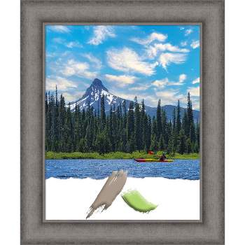 Amanti Art Burnished Concrete Wood Picture Frame
