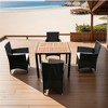 Sapphtopaz Patio Furniture Sets Wicker Patio Lounge Chairs with Cushions and Table for Backyard, Outdoor, Terrace - 4 of 4