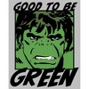 Women's Marvel St. Patrick's Day Hulk Good to be Green T-Shirt - 2 of 4