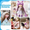 Unique Bargains Soft High Temperature DIY Handmade Doll Hair Wigs 5 Pcs - 3 of 3