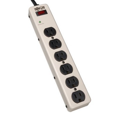 Tripp Lite Waber PM6NS Surge Protector - 6 Outlet Power Strip - Beige