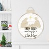 In A Stable Hanging Ornament Artboard - 2 of 2