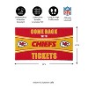 Evergreen Come Back with Tickets Kansas City Chiefs 28" x 16" Woven PVC Indoor Outdoor Doormat - 2 of 4