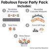 Big Dot of Happiness Happy Fall Truck - Harvest Pumpkin Party Favors and Cupcake Kit - Fabulous Favor Party Pack - 100 Pieces - 2 of 4
