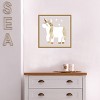 16" x 16" Sleepy Unicorn I by Victoria Barnes Framed Canvas Wall Art - Amanti Art: Modern Style, Polystyrene Frame, Sawtooth Back Mount - 4 of 4
