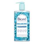 Biore Blue Agave + Baking Soda Balancing Pore Combination Skin Cleanser, Gently Exfoliates Skin - Fresh - 6.77 fl oz