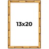 PosterPalooza | 13x20 Bamboo Picture Frame, UV Acrylic, 4 Finishes - Brown, Black, Gold, and Natural - 2 of 4