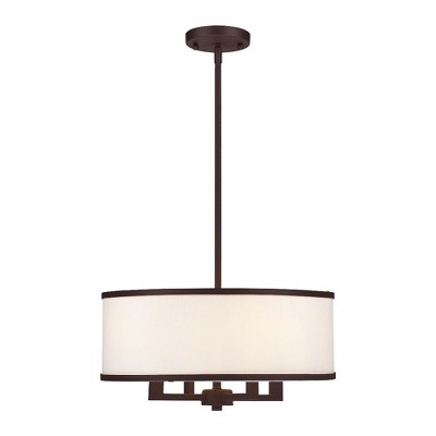 Livex Lighting Park Ridge 4 - Light Chandelier in  Bronze