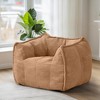 Teddy Fleece Single Bean Bag Chair - 2 of 4