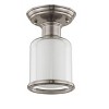 Livex Lighting Middlebush 1 - Light Flush Mount in  Brushed Nickel - 2 of 4