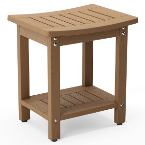 Arceso HDPS Shower Bench Seat, Bath Spa Foot Stool for Inside Shower Waterproof - 1 of 4