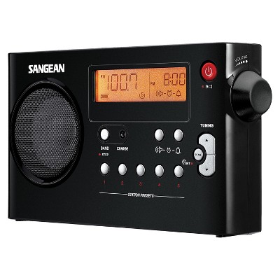 Sangean® Pr-d6 Am/fm Portable Compact Analog-tuning Radio. : Target