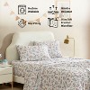 HLC.ME Printed Kids Bed Sheets Set - Wrinkle Resistant & Ultra Soft - Fits Mattresses up to 15 Inches Deep - 4 of 4