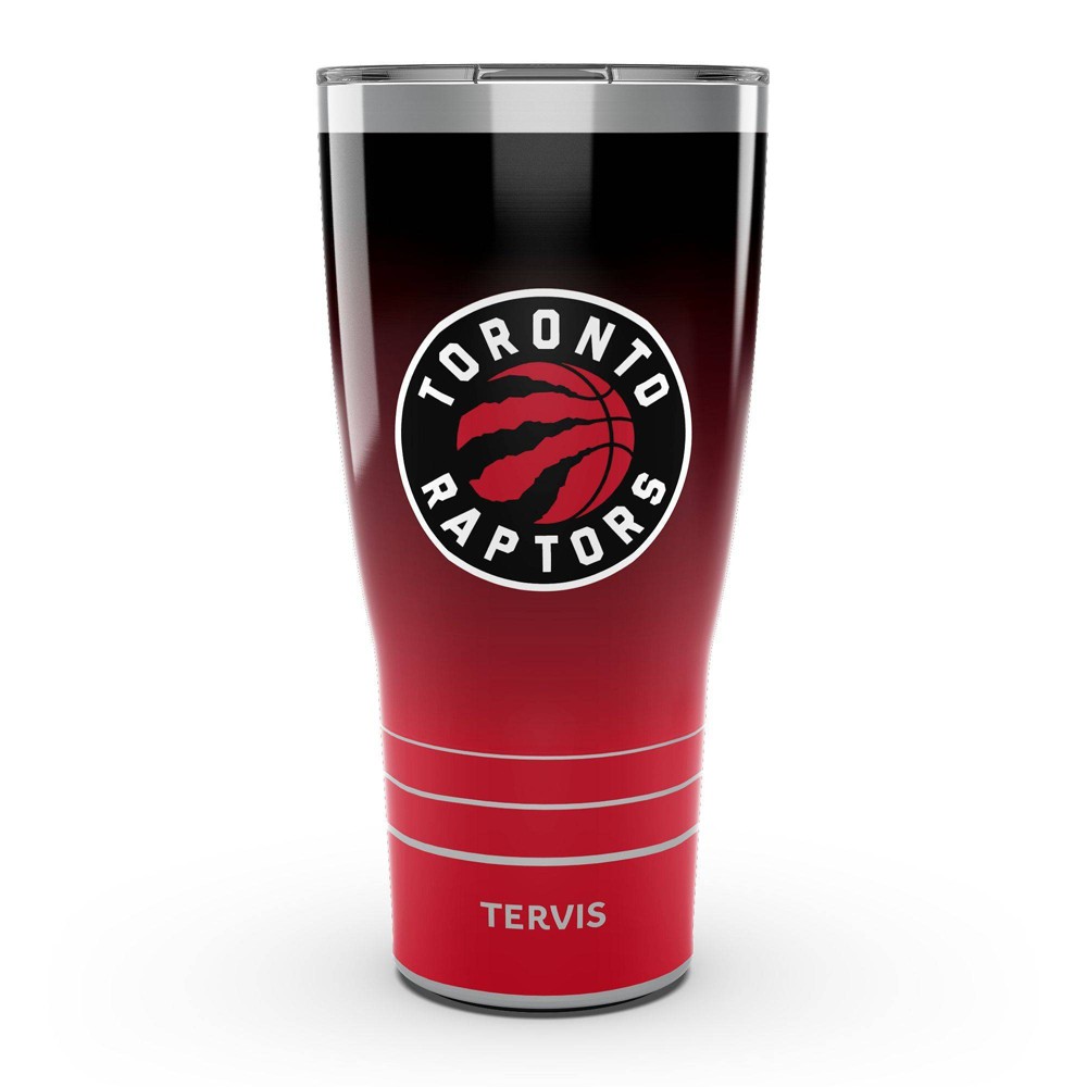 Photos - Glass NBA Toronto Raptors 30oz Ombre Stainless Steel Tumbler