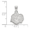 Black Bow Jewelry Sterling Silver North Carolina Tar Heels NCAA Small Pendant - 2 of 3