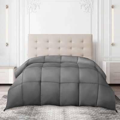 Down Alternative Comforter Ultra Soft All Season Solid Color Comforter with Corner Tabs Microfiber Duvet Insert - Lux Decor Collection