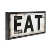 Stupell Industries Eat Typography Vintage Sign, 31" x 14" - 3 of 4