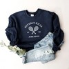 Simply Sage Market Women's Graphic Sweatshirt Embroidered Beverly Hills Tennis Raquet - 3 of 3