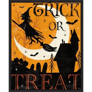 Amanti Art Halloween is Calling II by Veronique Charron Canvas Wall Art Print Framed 23 x 28-in. - 1 of 4